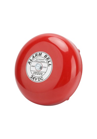 6 İnç Karbon Çelik İç Darbe Tipi Elektrikli Zil 95db Dc24v