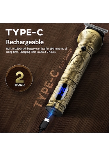 Hallow 6 in 1 Elektrikli Saç Sakal Tıraş Makinesi Seti