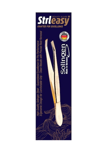 Strleasy 6254 Solıngen Gold Çelik Cımbız- İnce Uç