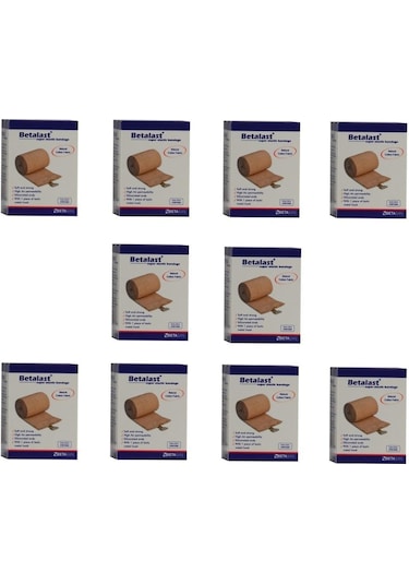 Betasan Betalast Süper Elastik Bandaj 6 CM x 3.5 M 10 Adet