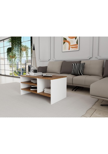 Nemrut Orta Sehpa Amalfi-beyaz