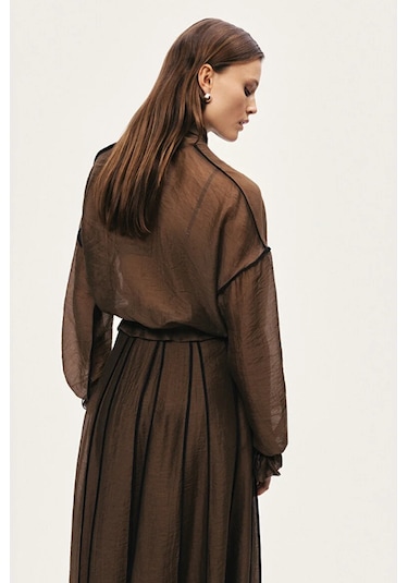 N26yn4258 Nocturne Etek CAMEL