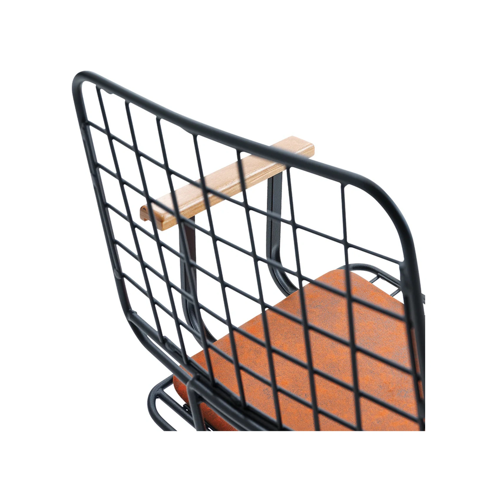 Dengema Rio S18 Kollu Sandalye Nubuk Taba, Metal Siyah Ayak Taba - Siyah Ayak