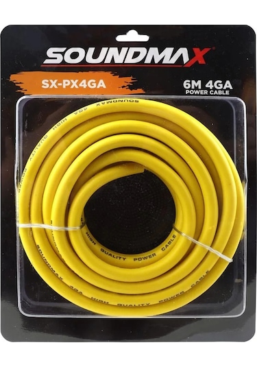 Soundmax Sx-px4ga Anfi Kablosu 4ga 6mt