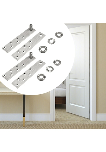Homyl Kapı Pivot Menteşeleri 360 Derece Dönebilen Yatak Odası 15 Cm