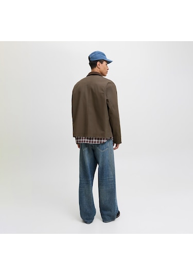 Jack & Jones Grady Worker Erkek Kahverengi Ceket 12279426-cnt Kahverengi