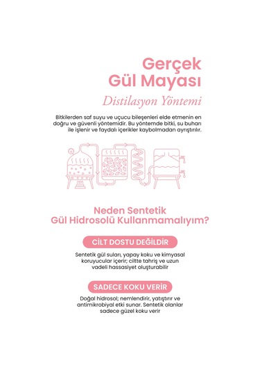 Tala Gül Mayası Gözenek Sıkılaştırıcı Aydınlatıcı Ve Arındırıcı %100 Saf Gül Suyu Tonik 100 ML