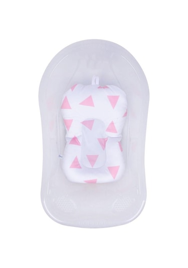 Sevi Bebe Cozy Banyo Minderi Art-69 Pembe Üçgen