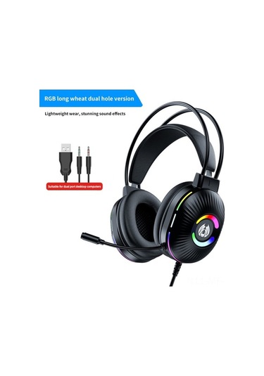 Novahub Profesyonel 7.1 Surround Oyun Kulaklığı - Gürültü Engelli Mikrofon & Rgb Aydınlatma Pc İçin