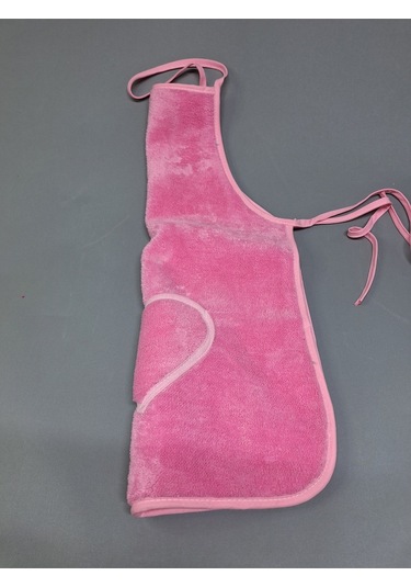 Peluş Mutfak Önlüğü / Su Geçirmez A Pembe Başak Ev Tekstili
