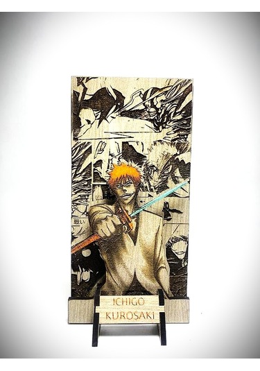 Dükkan Design Lazer Kazıma El Boyama Bleach Ahşap Biblo Demonte