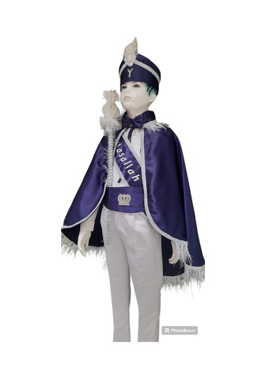 İsimli Sünnet Kıyafeti Seti 9 Parça-pz1358