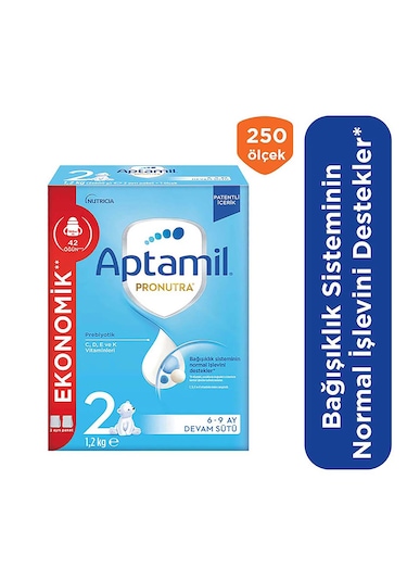 Aptamil 2 Prebiyotikli Devam Sütü 1200 G