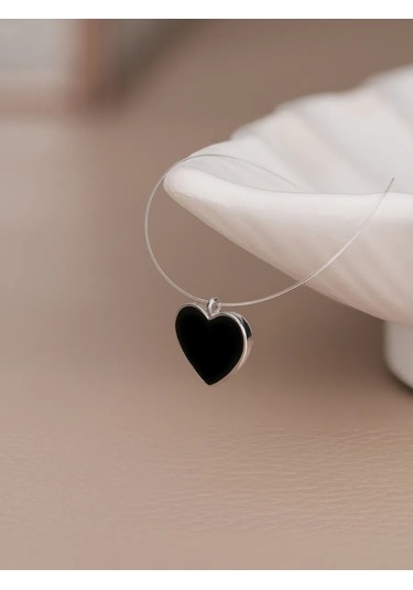 Lucente Balıkçılık İpi Kolye Kalp 925 Ayar Gümüş 327293797 Gümüş