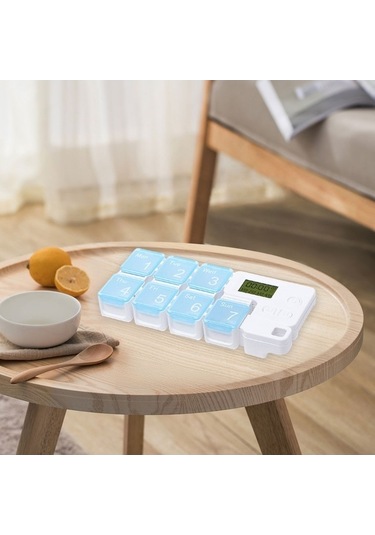 Pazly Suntek Organizatör Mavi Magideal Hediye Hap Haftalık Dağıtıcı Jl Mavi