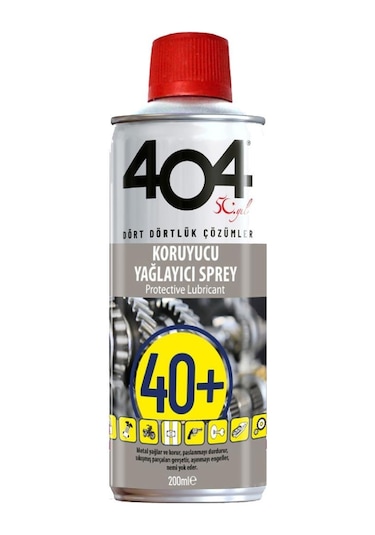 404 Koruyucu Yağlayıcı Sprey  200 ML