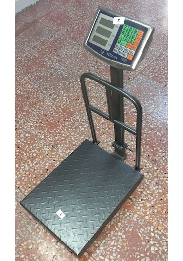 300 Kg Şarjlı Dijital Arka Korumalı Kantar Terazi (364620897)