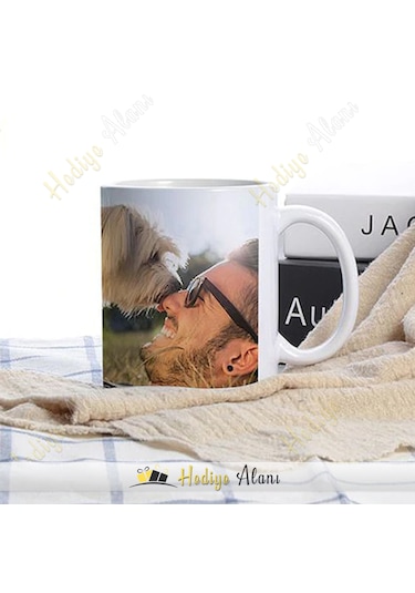 Kişiye Özel Resimli Fotoğraflı Yazılı Baskılı Sihirli Kupa Bardak