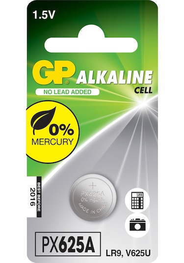 GP PX625A LR9 1.5V Alkalin Blister Düğme Pil