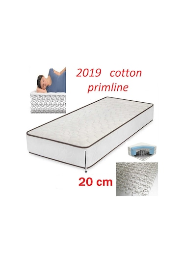 90 x 190 Primline Ortopedik Yatak 90 x 190 Yaylı Yatak Soft