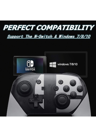 Nintendo Switch Pro Controller  Kablosuz Oyun Kolu Pc Uyumlu