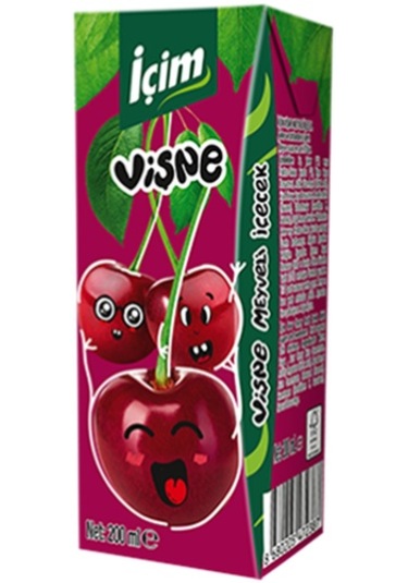 İçim Vişne Aromalı Meyve Suyu 200 Ml X 27 Adet