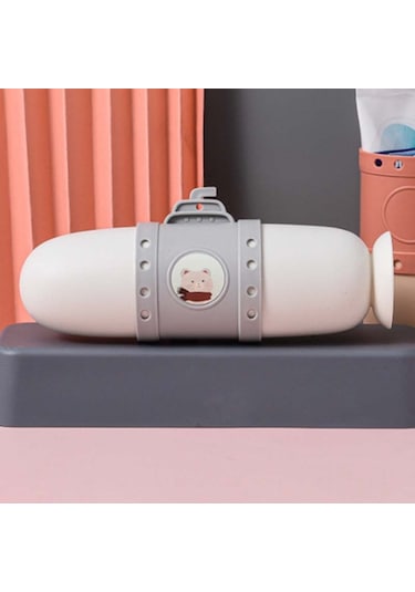 Sones Denizaltı Seyahat Diş Fırçası Saklama Kutusu Taşınabilir Yıkama Kupası Beyaz Diğer