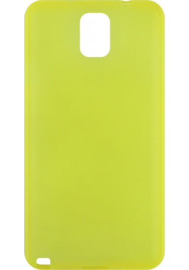 Helt Samsung Galaxy N9000 Note 3 Uyumlu Arka Koruma Arka Koruma Kılıf Sarı