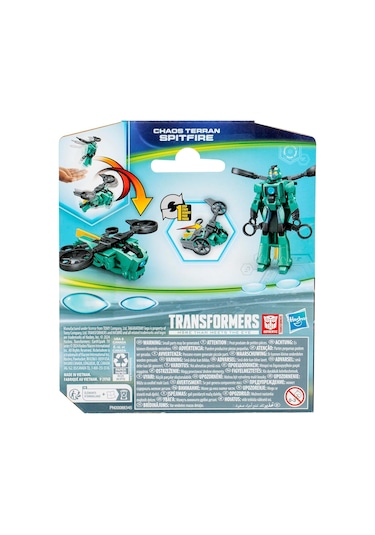 Transformers Earthspark Tek Adımda Dönüşen Fi Gür Chaos Terran Sp Transformers