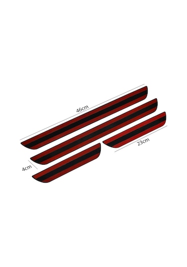 Nissan Primera Tüm Modeller New Krom Kapı Eşiği 4 Parça Paslanmaz Çelik