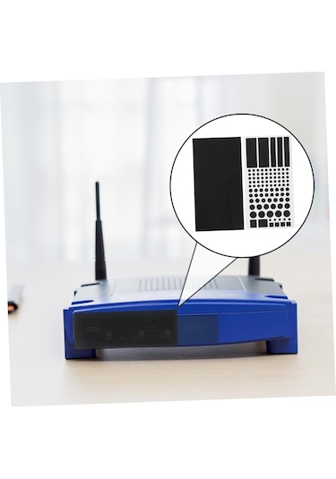 Reedark Siyah Işık Engelleyici Pvc Sticker, Otomatik Yapışkan Gölgelik Filmi, Işık Gizleme Kaplama, 2 Adet Kesik + Tam Siyah