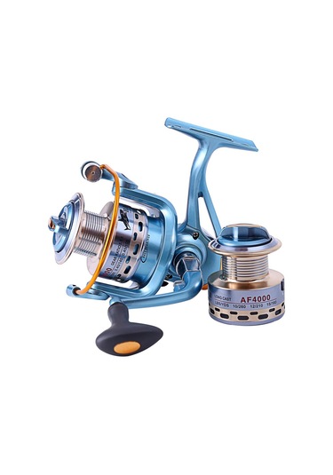 İplik Makaraları Alüminyum Makara 5.5:1 Yüksek Hızlı Pürüzsüz Sürükleme Gücü 6.4kg Açık Havada Balıkçılık Araçları Af3000