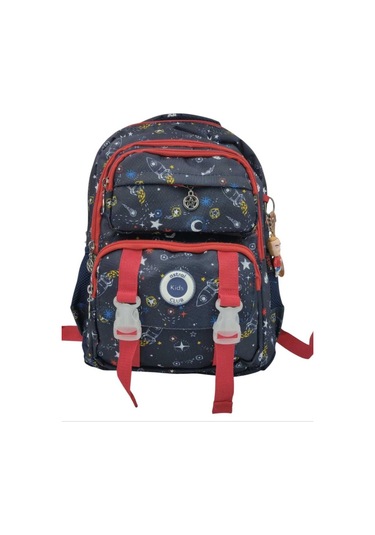 Kids Okul Çantası , Beslenme Çantası , Kalemlik - Anahtarlık Ve Suluk&matara Siyah Siyah