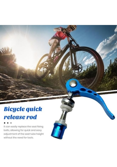 Kırmızı Siyah Bisiklet Koltuğu Kelepçesi Paslanmaz Korozyona Dayanıklı Yeniden Kullanıl Bisiklet Bisiklet Selesi & Kılıfı 55758216 Kırmızı