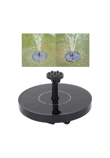 Tenfowee Güneş Enerjili 6v Suları Dolaştıran Ve Oksijen Veren Küçük Bahçe Havuzu / Kuş Banyosu Yüzer Fırtına Elektrik Depolama Özelliği Yok