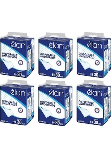 Elan 60 x 90 CM Yatak Koruyucu Örtü 30'lu x 6 180 Adet