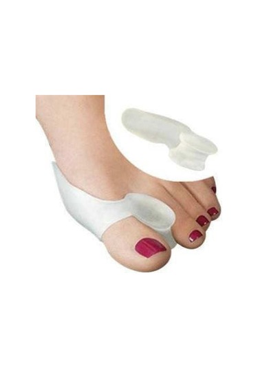 2Li Silikon Makaralı Ayak Başparmak Kemik Bunyon Koruyucu Bunion