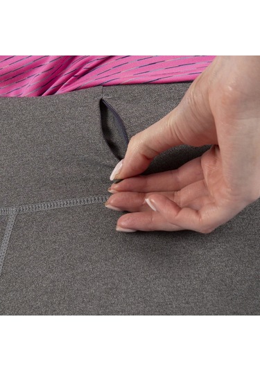 Trespass Vivien Marl Kadın Outdoor Tayt Gri