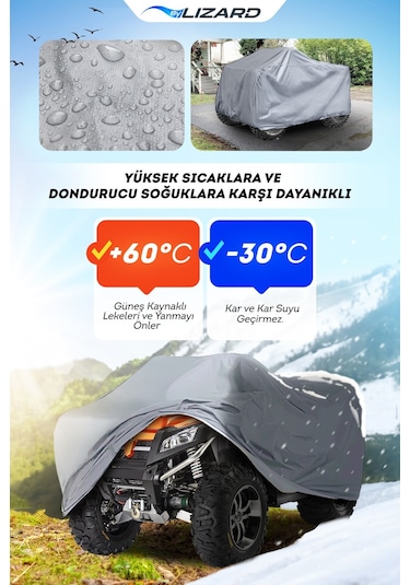 Segway Snarler At6l X 570 Uyumlu Su Geçirmez Atv Brandası