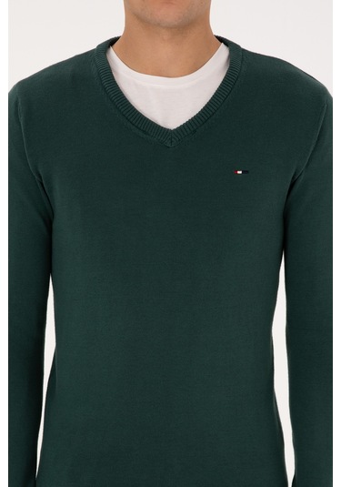 U.s. Polo Assn. Erkek Koyu Yeşil Kazak /triko 50313668-vr079 Koyu Yesıl