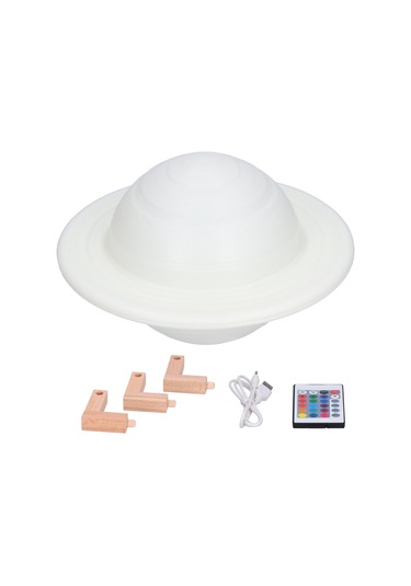 Rgb 16 Renk Yıldız Lambası Yenilikçi Gezegen Gece Lambası Uzaktan Kumandalı Ev Yatak Odası Dekoru İçin Diğer