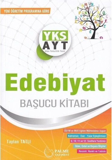 Palme Yayınları Ayt Edebiyat Başucu Kitabı