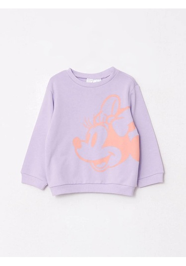 Minnie Çocuk Sweatshirt LİLA