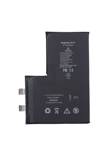 Apple Uyumlu iPhone 13 Pro Max Batarya Film'siz Puntalanabilir Cell 4352 Mah