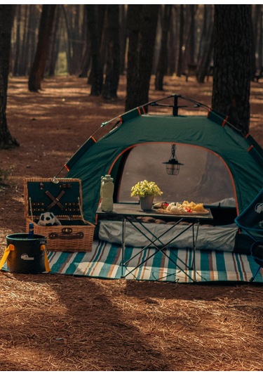 Urban Badger Wunjo Piknik Örtüsü 1.2x2 Metre Beyaz - Mavi