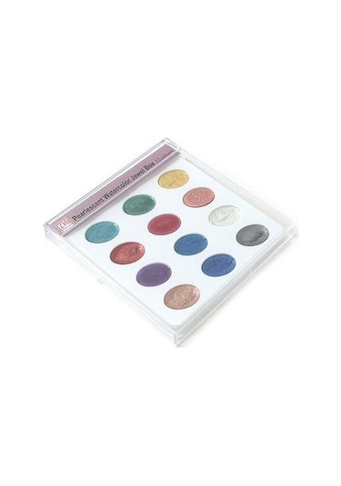 Zig Pearlescent Watercolor Jewel Box Suluboya 12 Renk