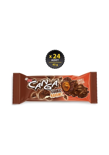 Eti Canga Cookie Karamel 24 x 45 G