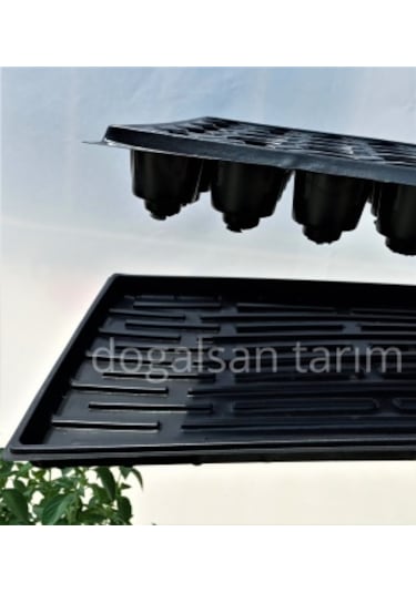 Fide Viyol Tepsisi 9 Adet Viyol Altılığı Saksı Altlığı