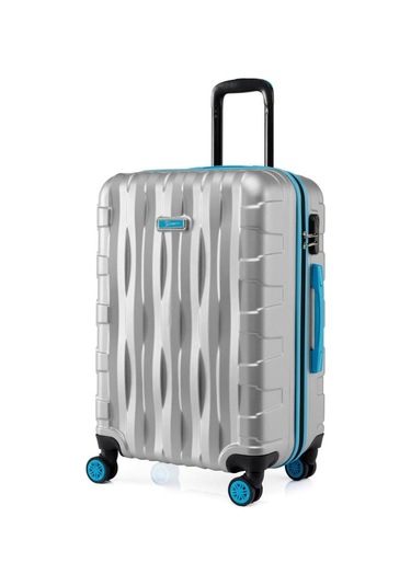 Büyük Boy Valiz 4x2 Teker Gri 1167 Gri