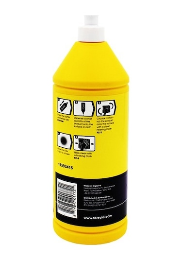 Farecla G3 Wax Cila 1 L + Car Well Siyah Cila Süngeri 150 MM